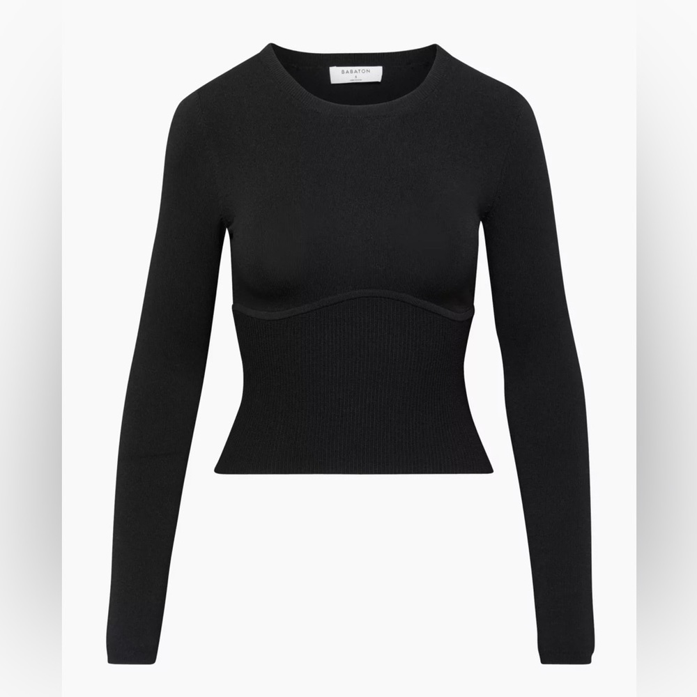 Babaton Sculpt Knit Empire Longsleeve